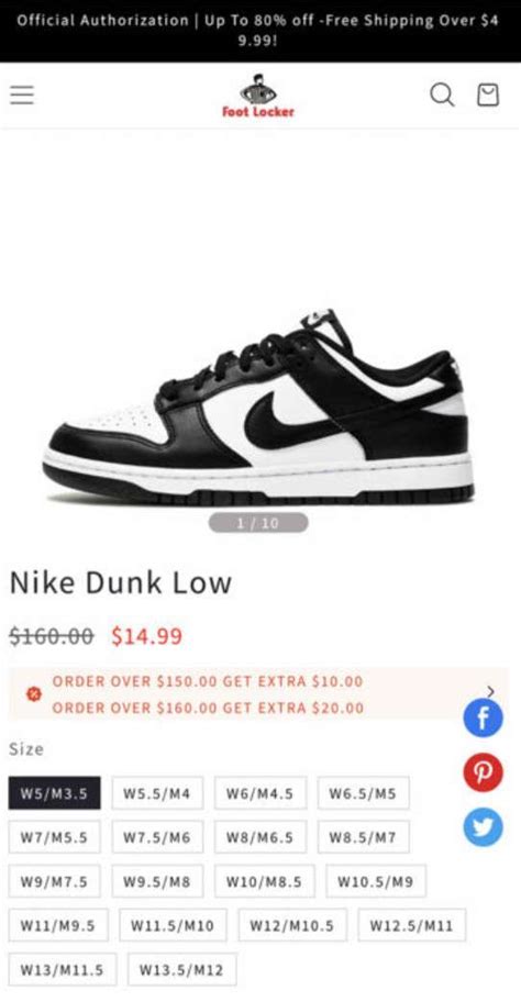 does footlocker sell fake shoes yahoo|foot locker clearance sale scam.